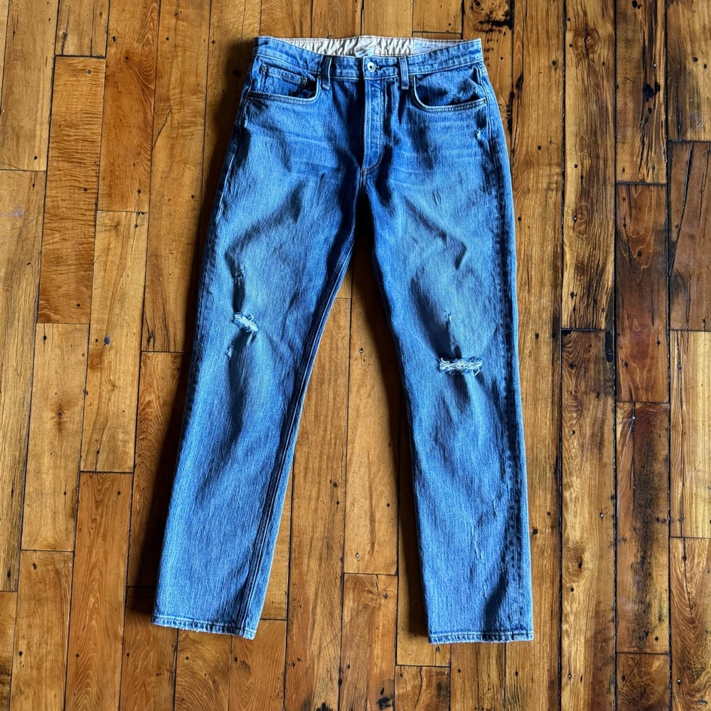 Rag & Bone North Star Mid-Rise Boyfriend Jeans